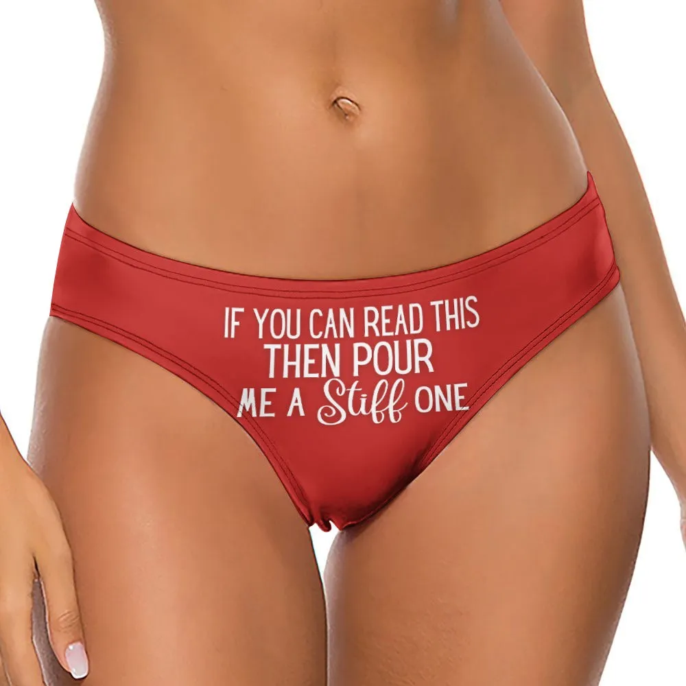 Pour A Stiff One Thong