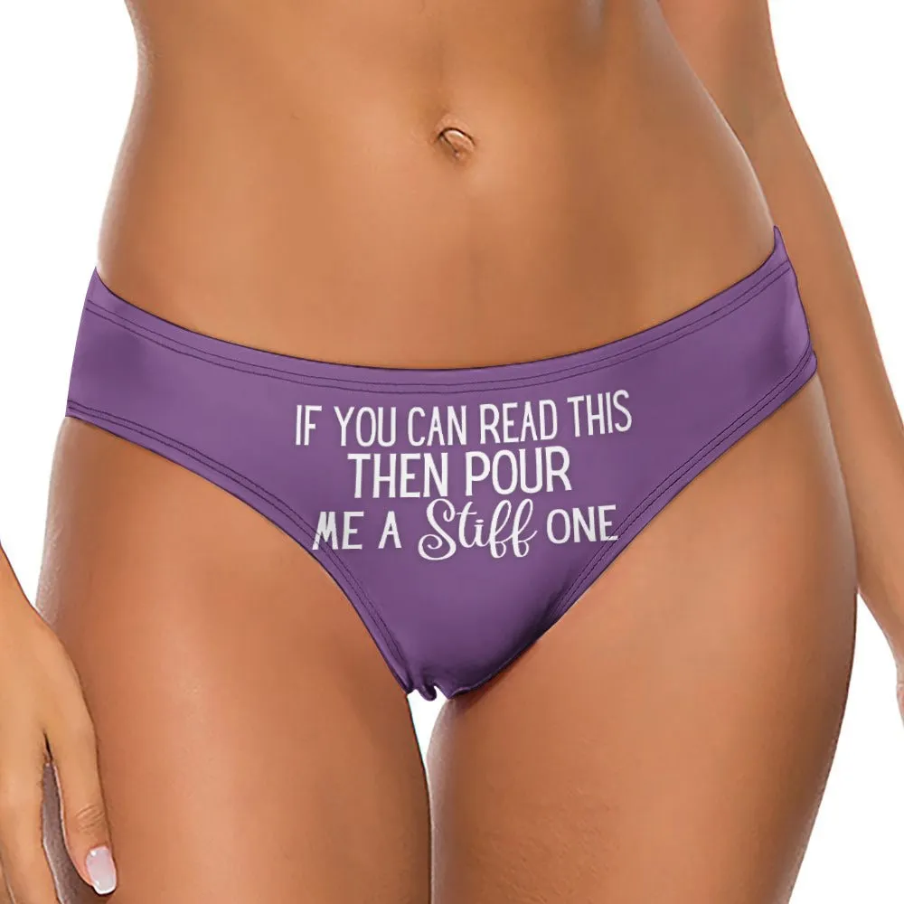 Pour A Stiff One Thong