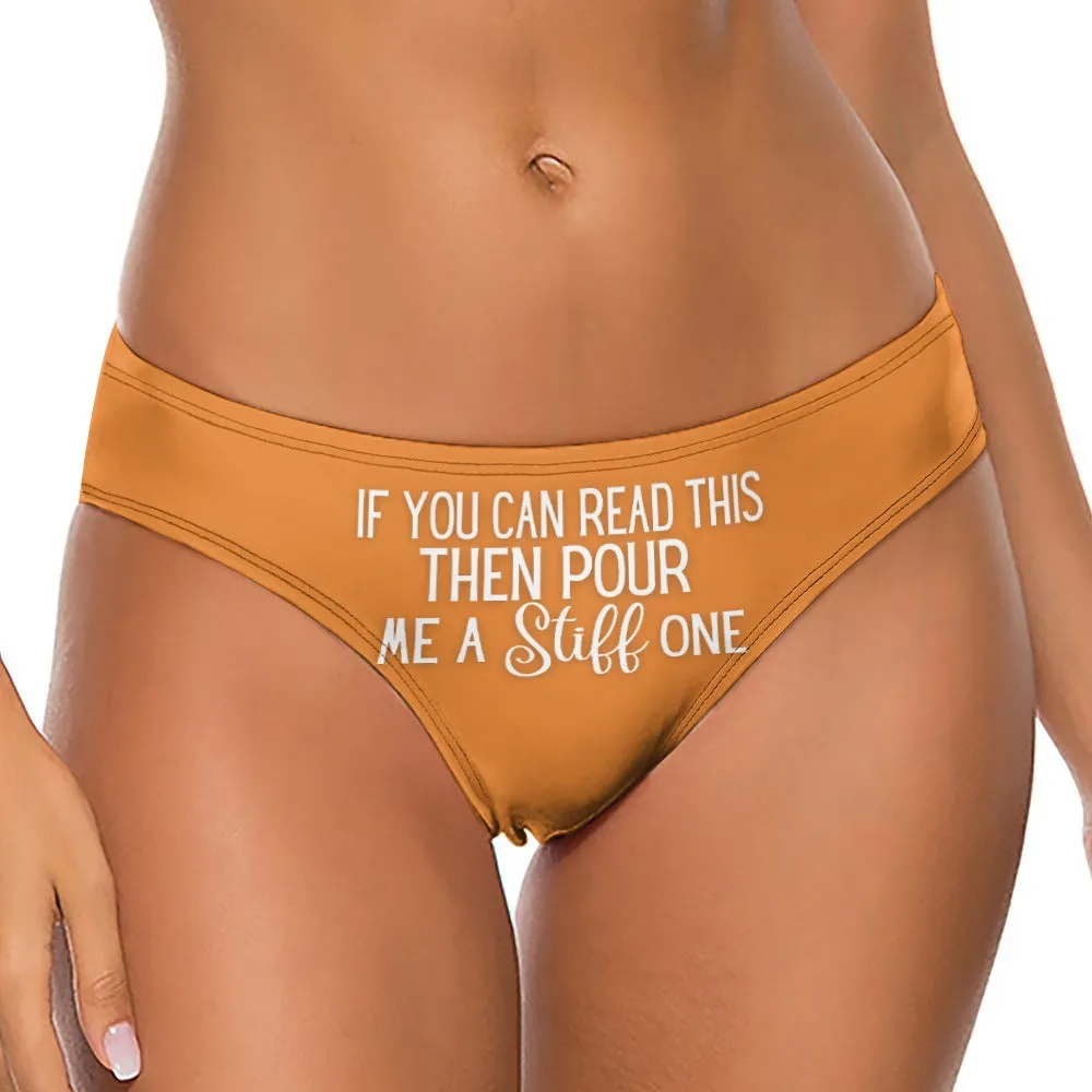 Pour A Stiff One Thong