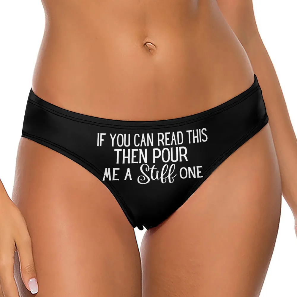 Pour A Stiff One Thong