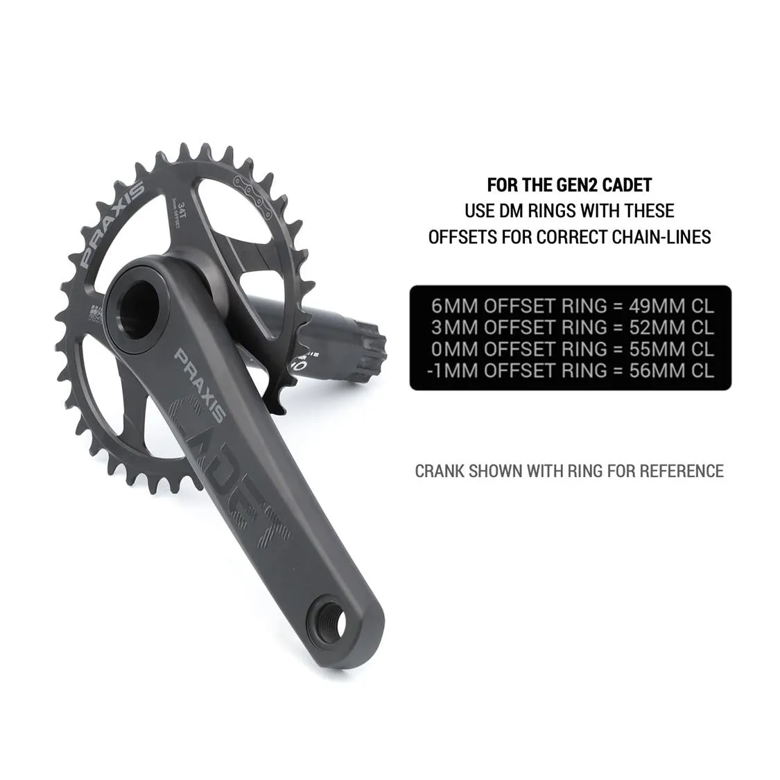 Praxis - Cadet G2 M30 MTB Crankset