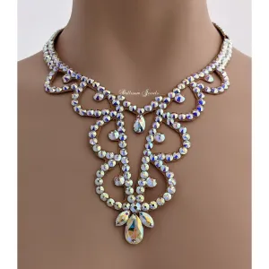 Princess Garden and Drop Necklace