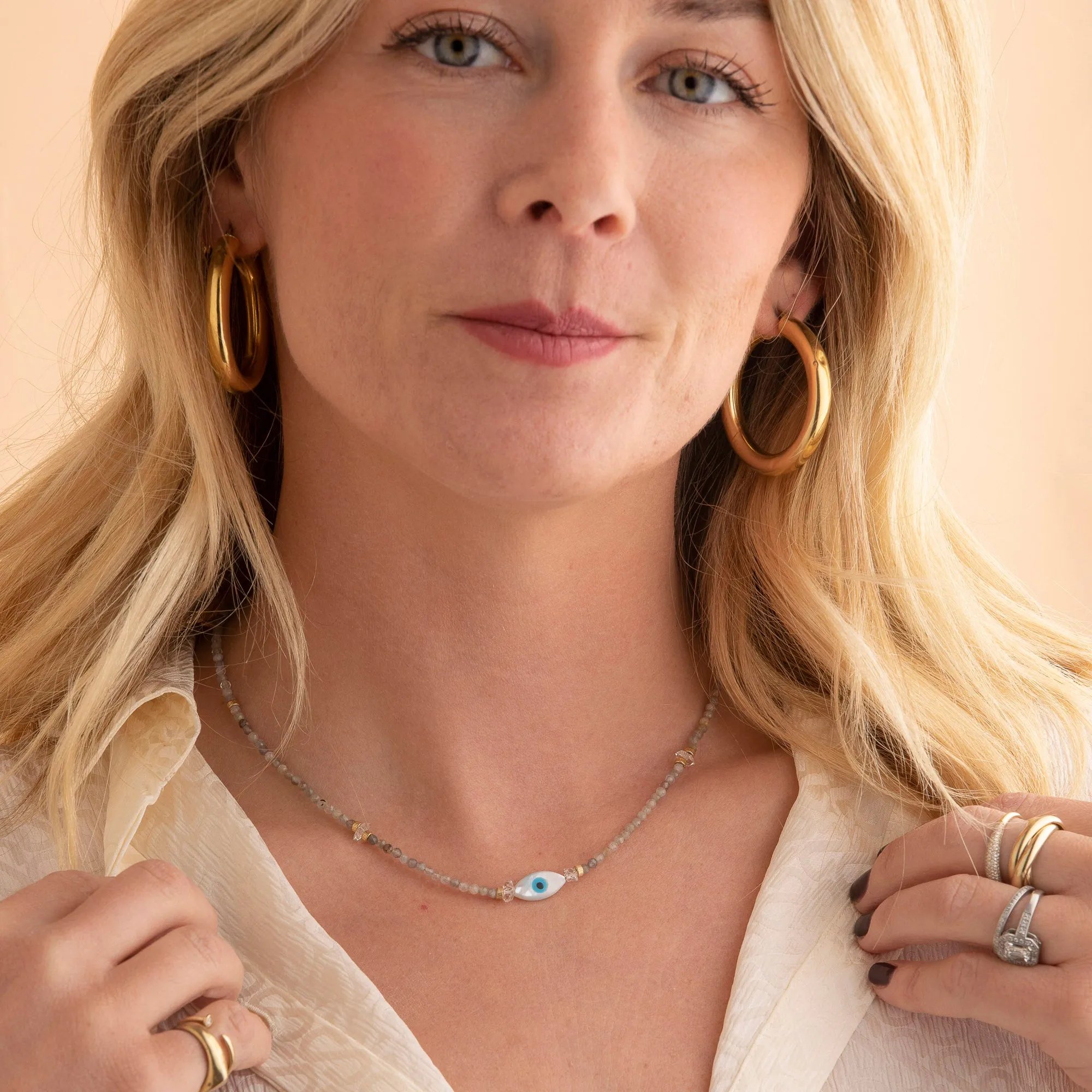Protector Labradorite Necklace