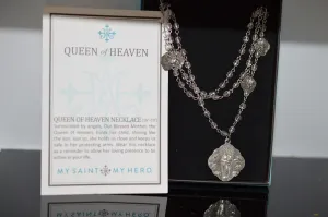Queen Of Heaven Necklace My Saint My Hero