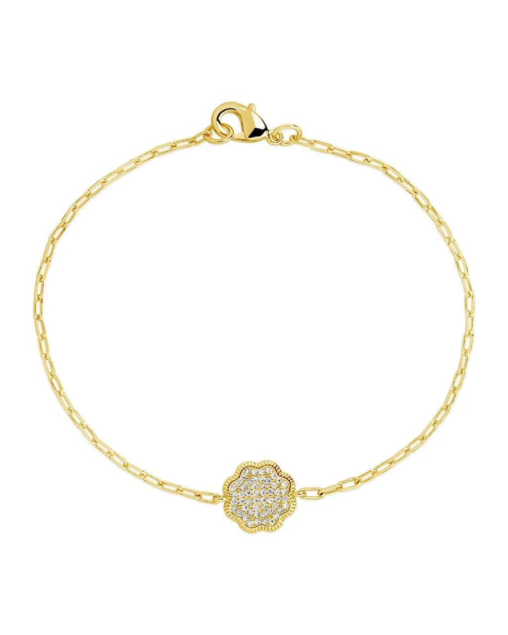 Raemy CZ Rose Petal Matching Set