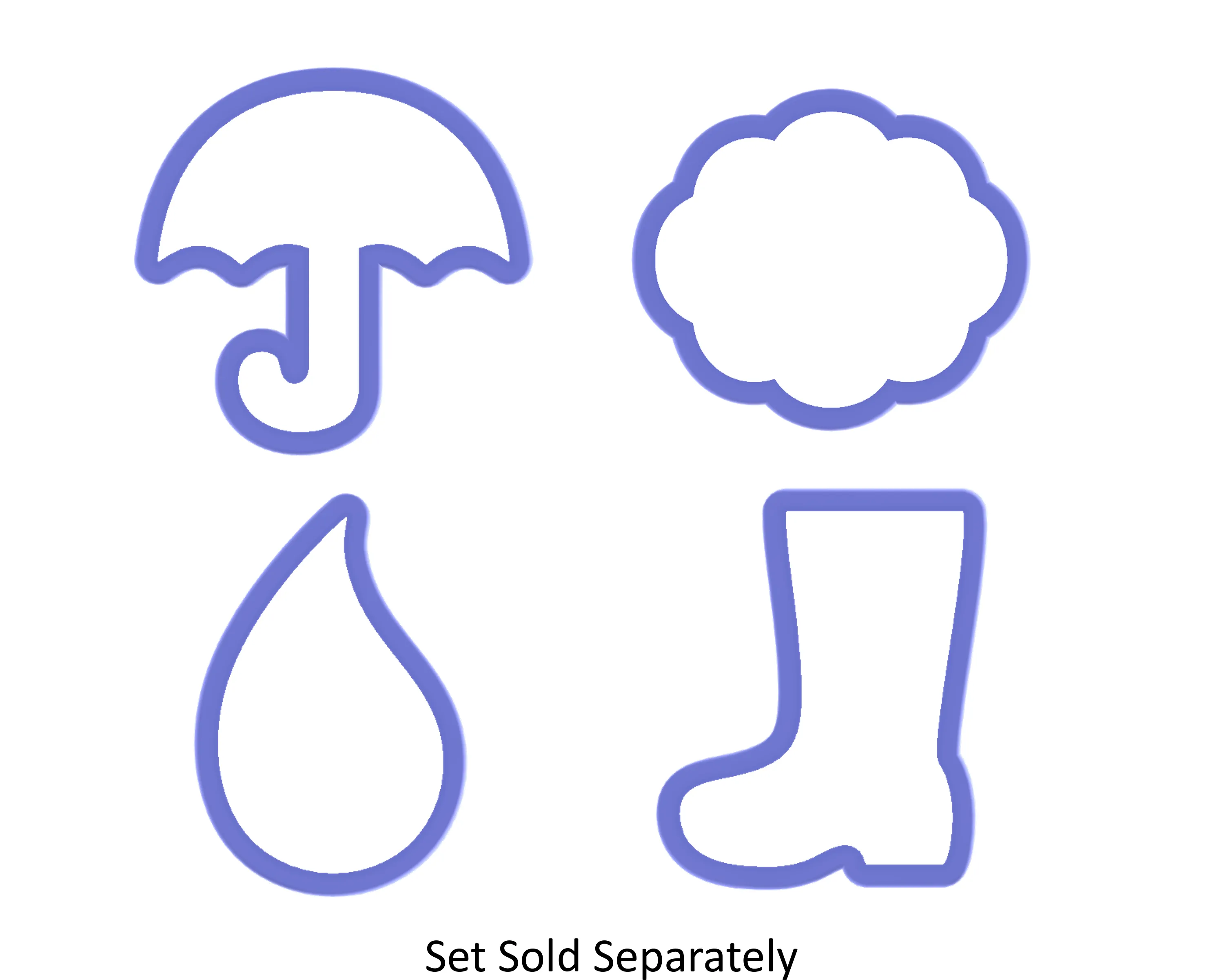 Rain Drop Cookie Cutter