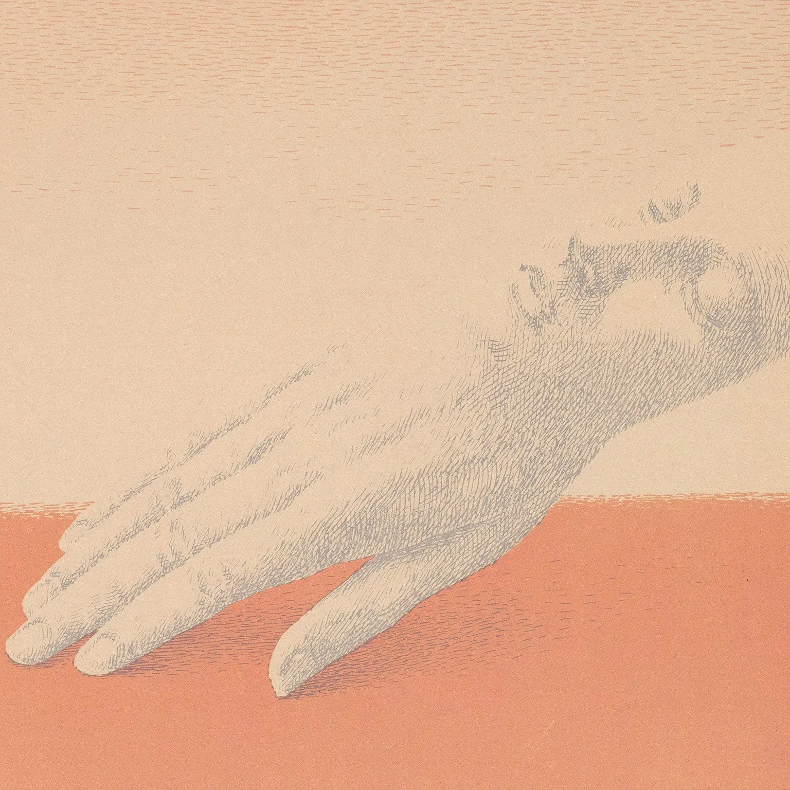 RENE MAGRITTE "LES BIJOUX INDISCRETS" LITHOGRAPH, 1963