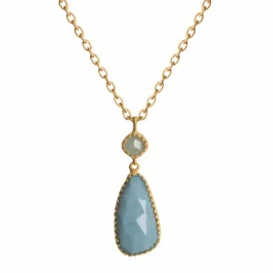 Rococo Tiered Crystal Quartz Necklace