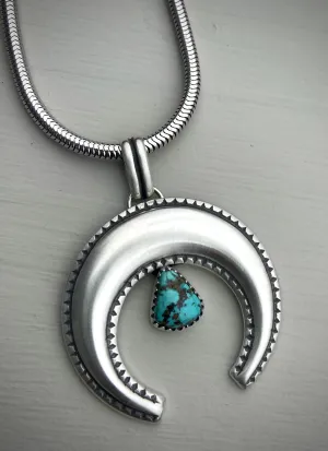 Royston Turquoise Naja Pendant