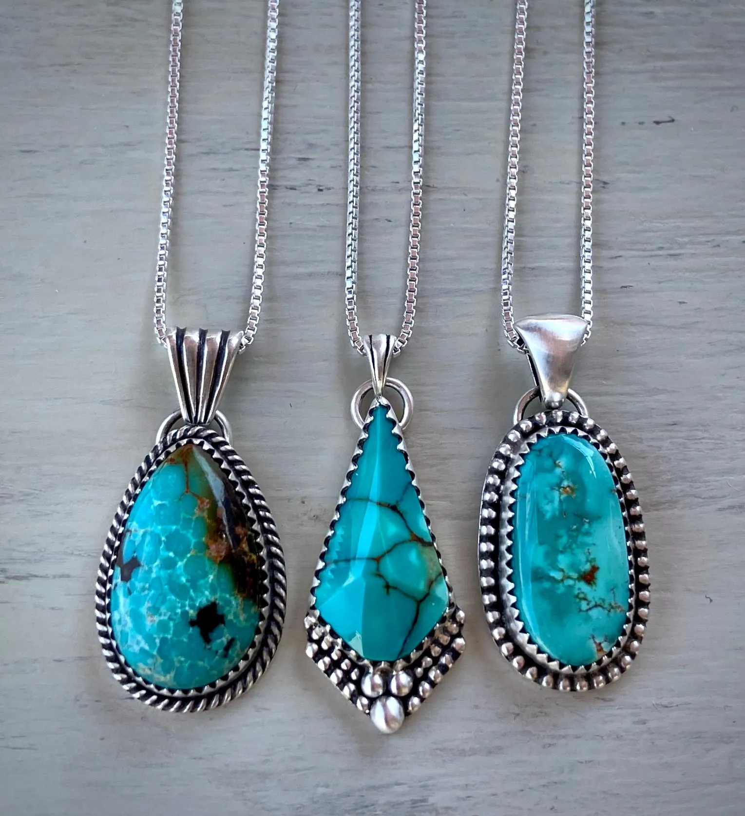 Royston Turquoise Pendant
