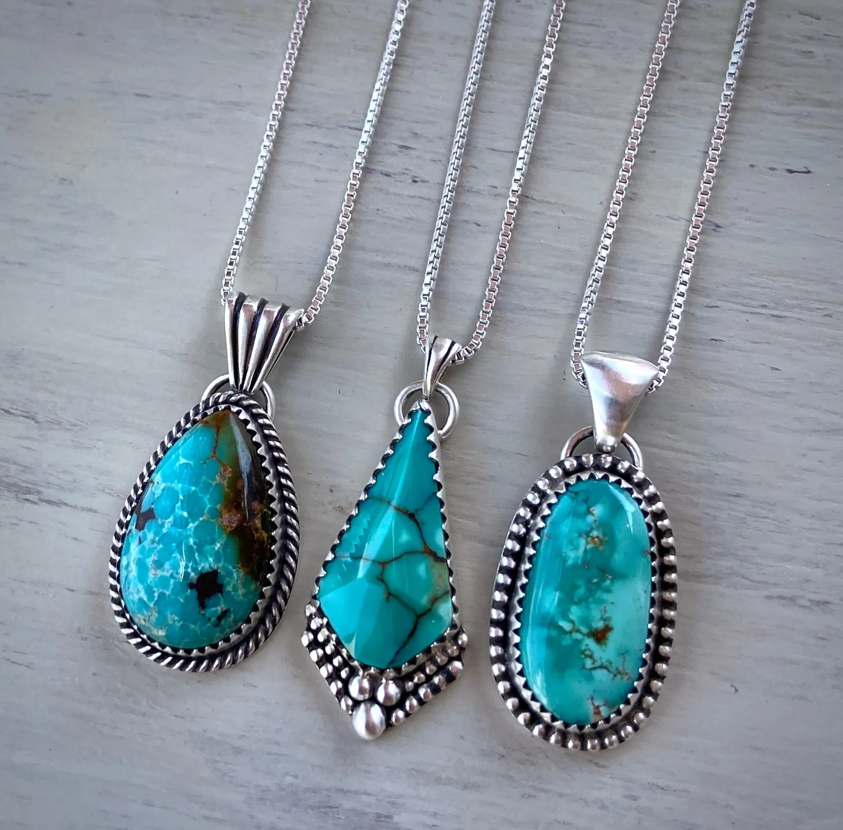 Royston Turquoise Pendant