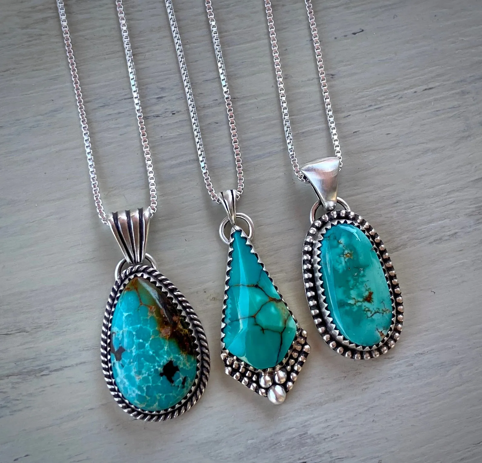 Royston Turquoise Pendant