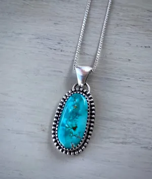 Royston Turquoise Pendant