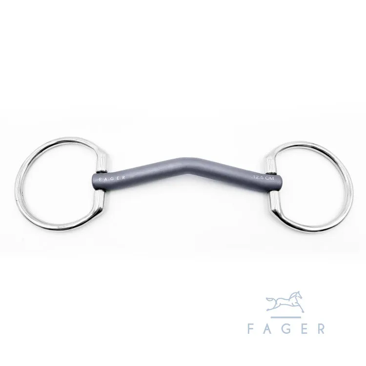Sara Titanium Fixed Ring Snaffle