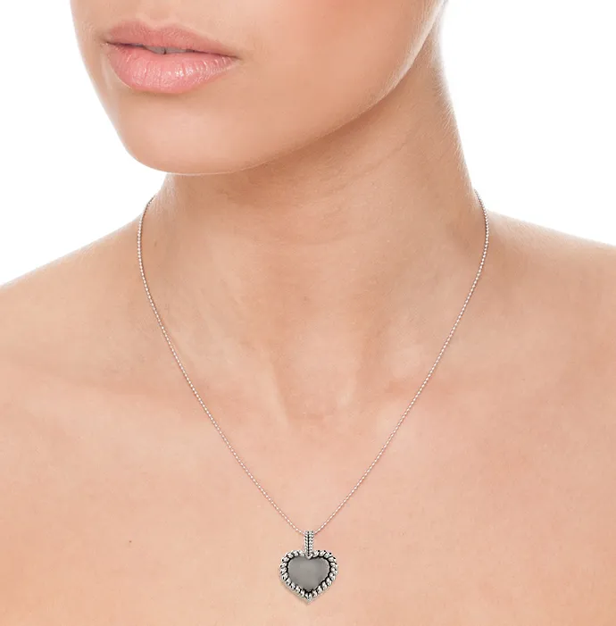 Schnauzer Puppy Love Heart Pendant