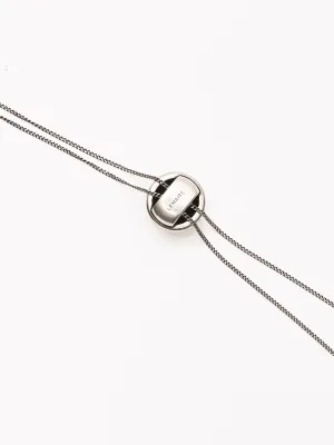 Silver Rattle Bolo Tie