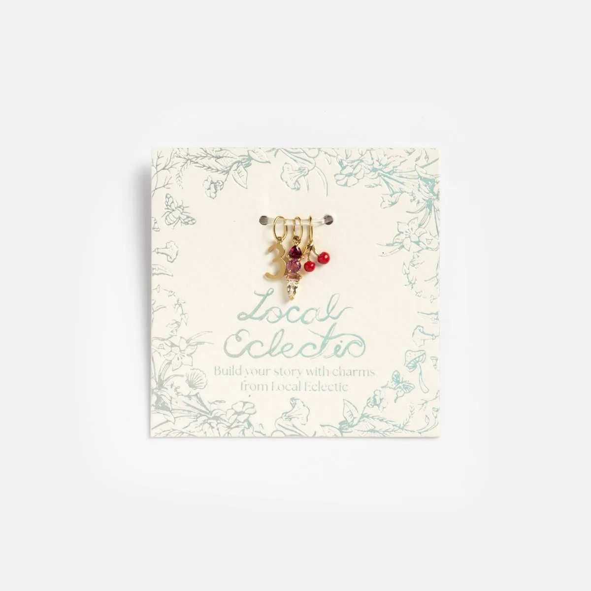 Solid Gold Statement Charm