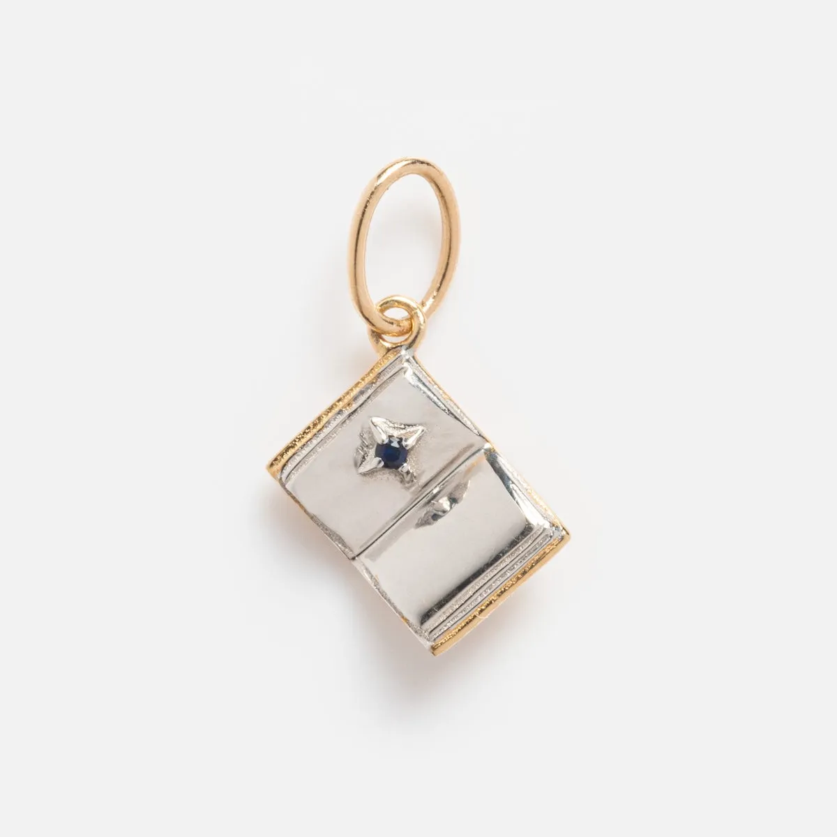 Solid Gold Statement Charm
