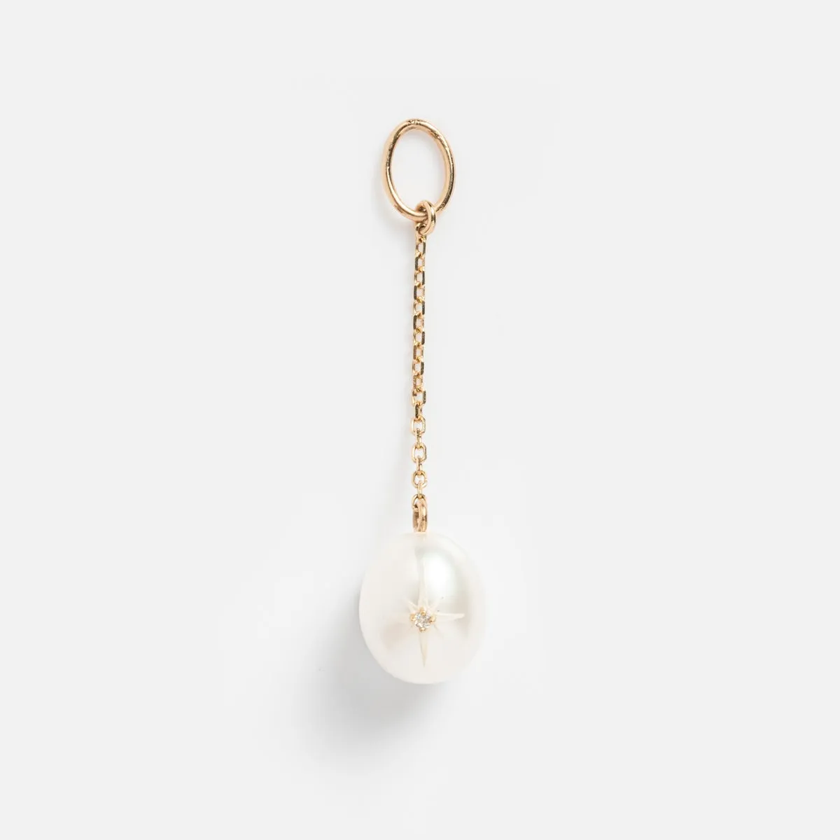 Solid Gold Statement Charm