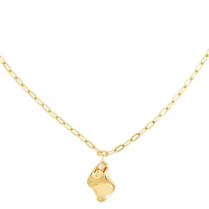 Solid Opal Charm Necklace