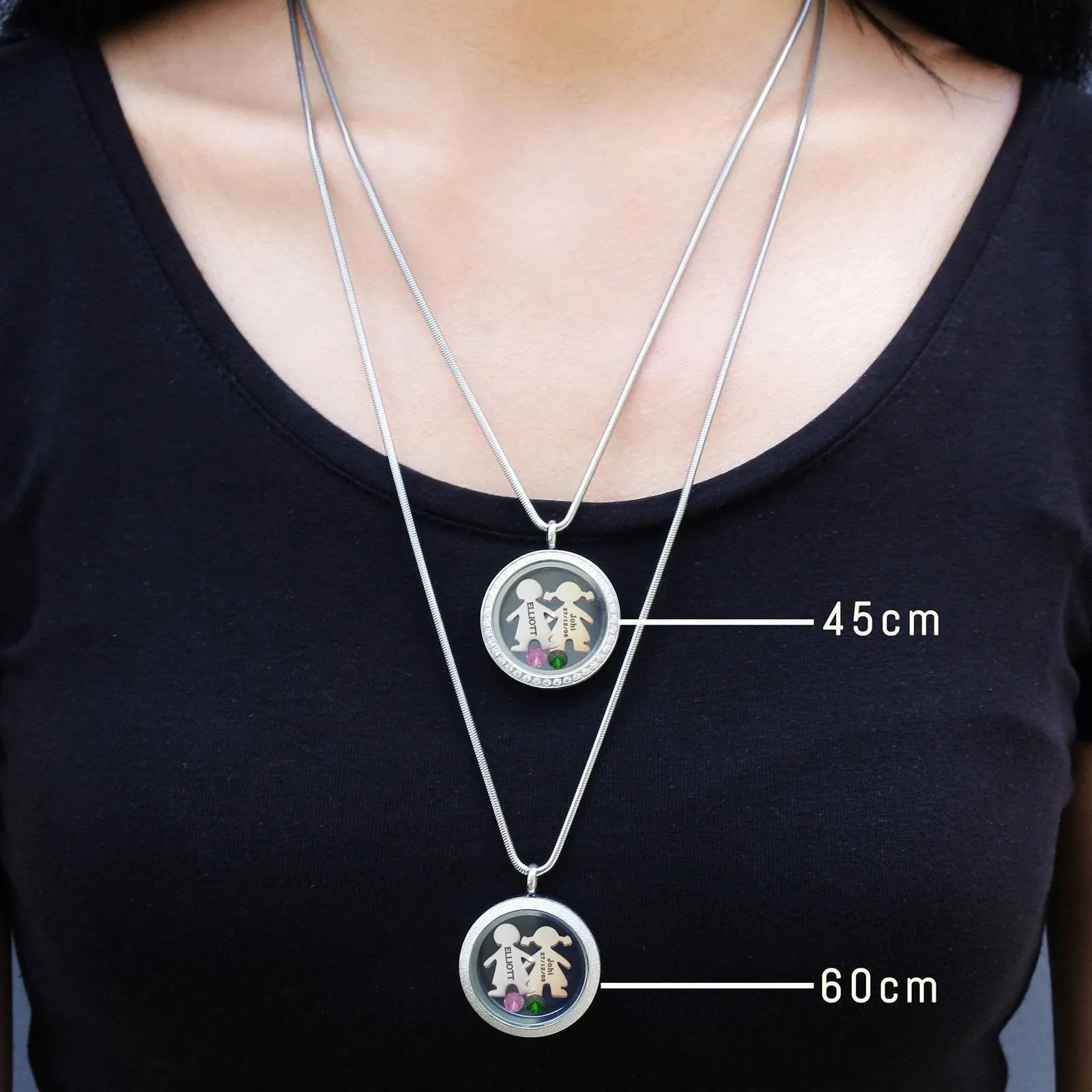 Sparkling Dream Locket Necklace