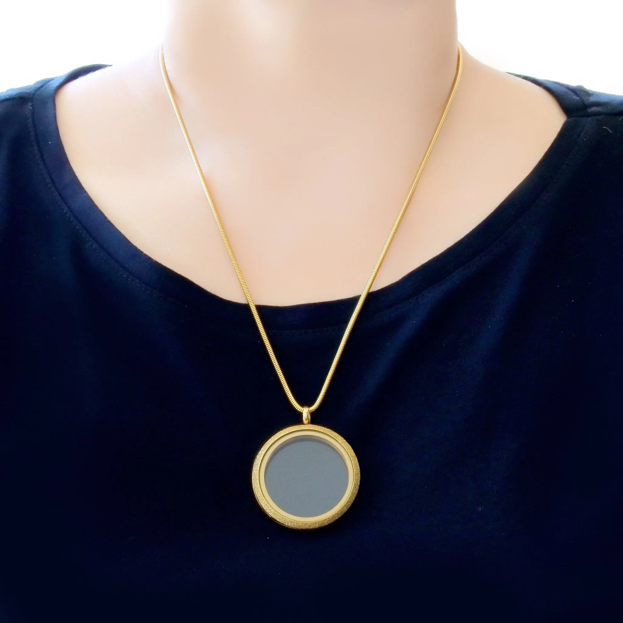 Sparkling Dream Locket Necklace