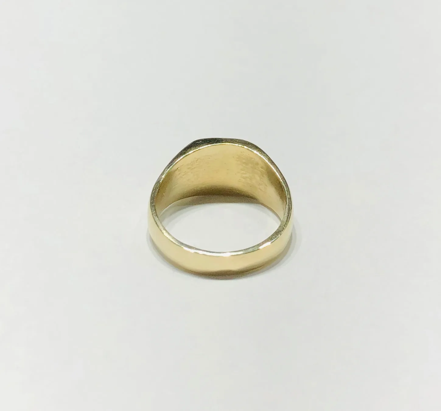 Square Solid Pinky Signet Ring (14K)