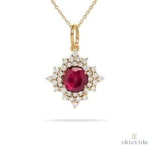 Stellar Ruby Pendant