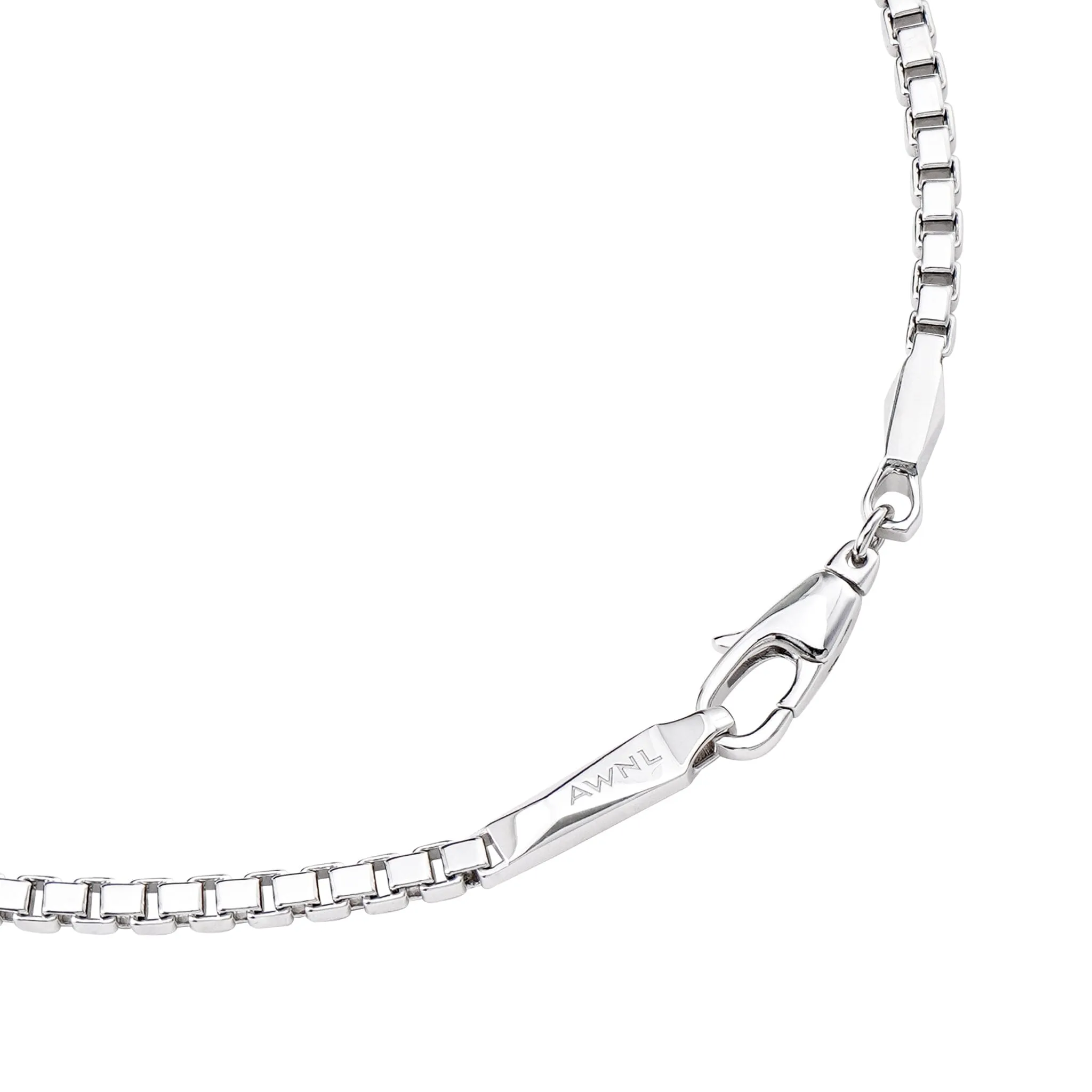Sterling Silver Venetian Box Chain