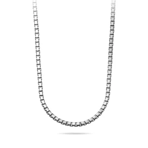 Sterling Silver Venetian Box Chain