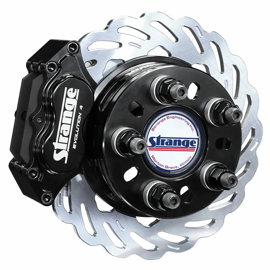 Strange Evolution Dynamic Drive Mount Rear Brake Kit For Late Big Ford / Torino Housing End