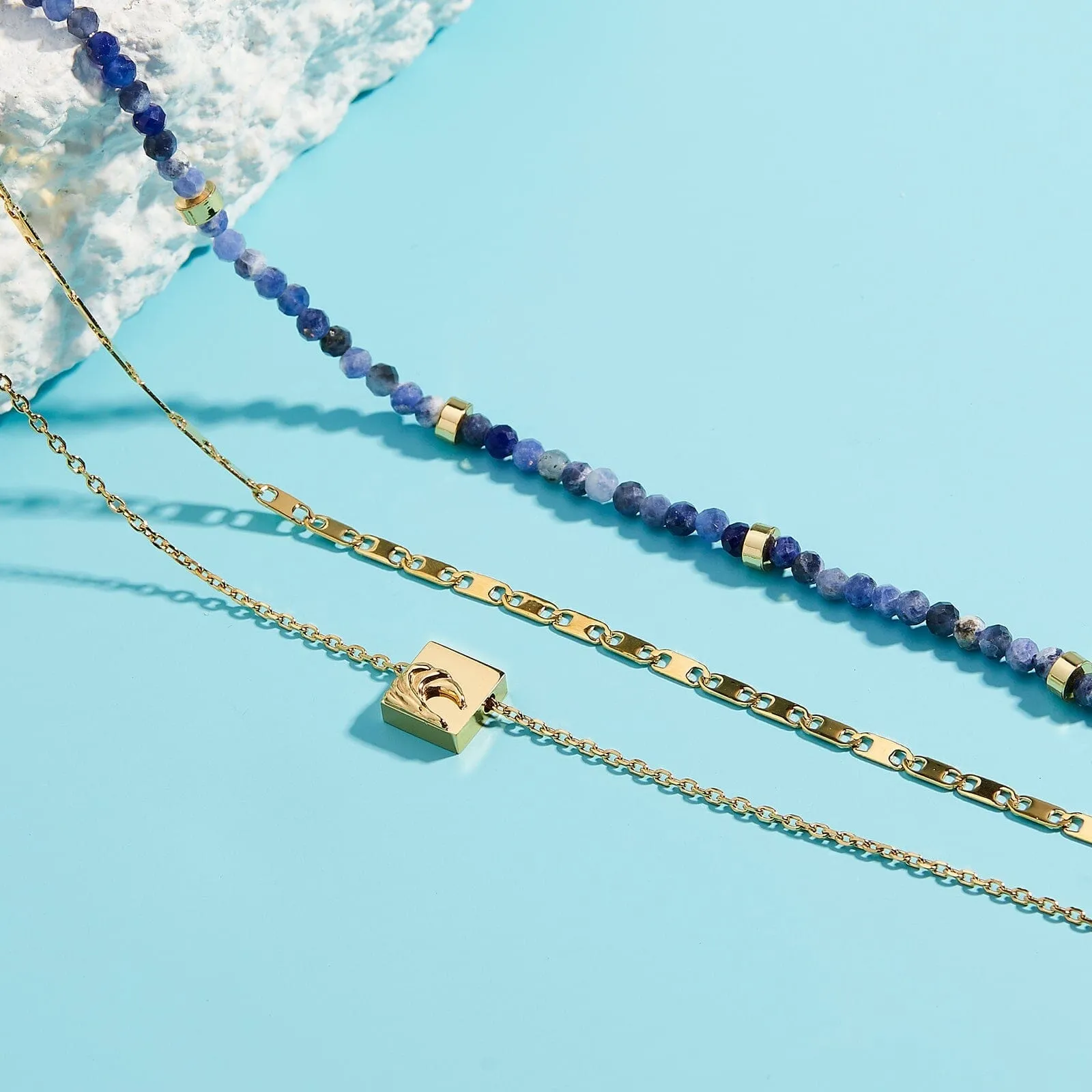 Surfrider Wave Necklace