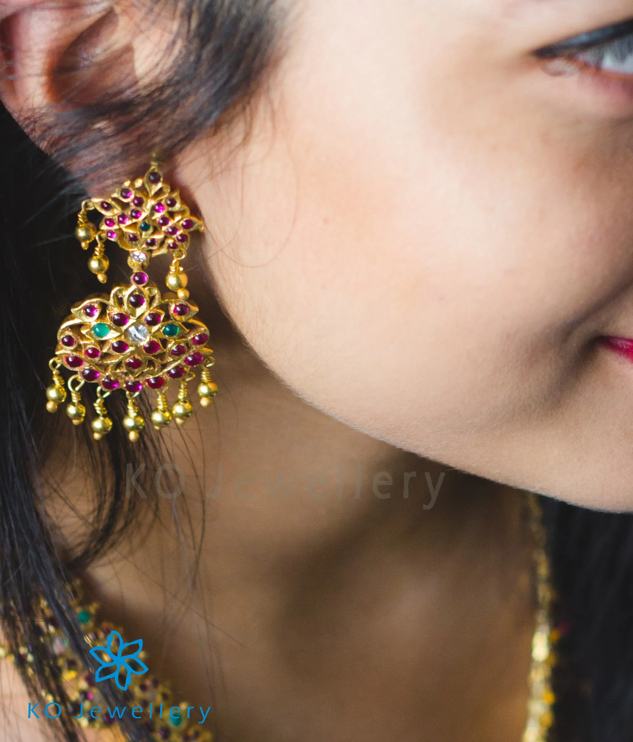 The Chaitra Silver Manga Malai Necklace