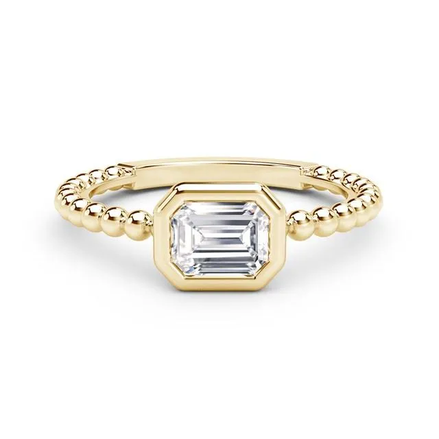 The Forevermark Tribute™ Collection Diamond Emerald Beaded Ring