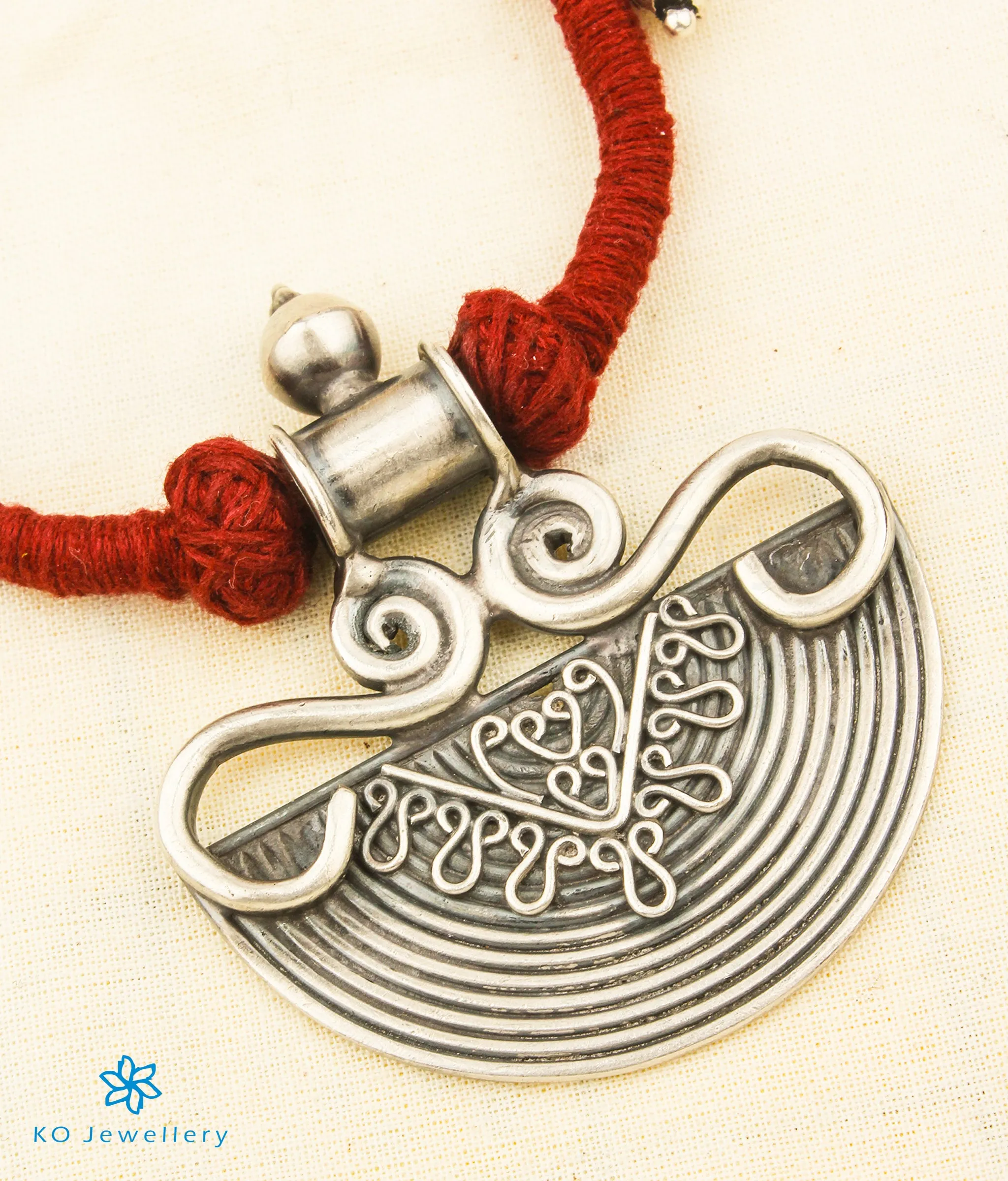 The Mayra Silver Thread Necklace