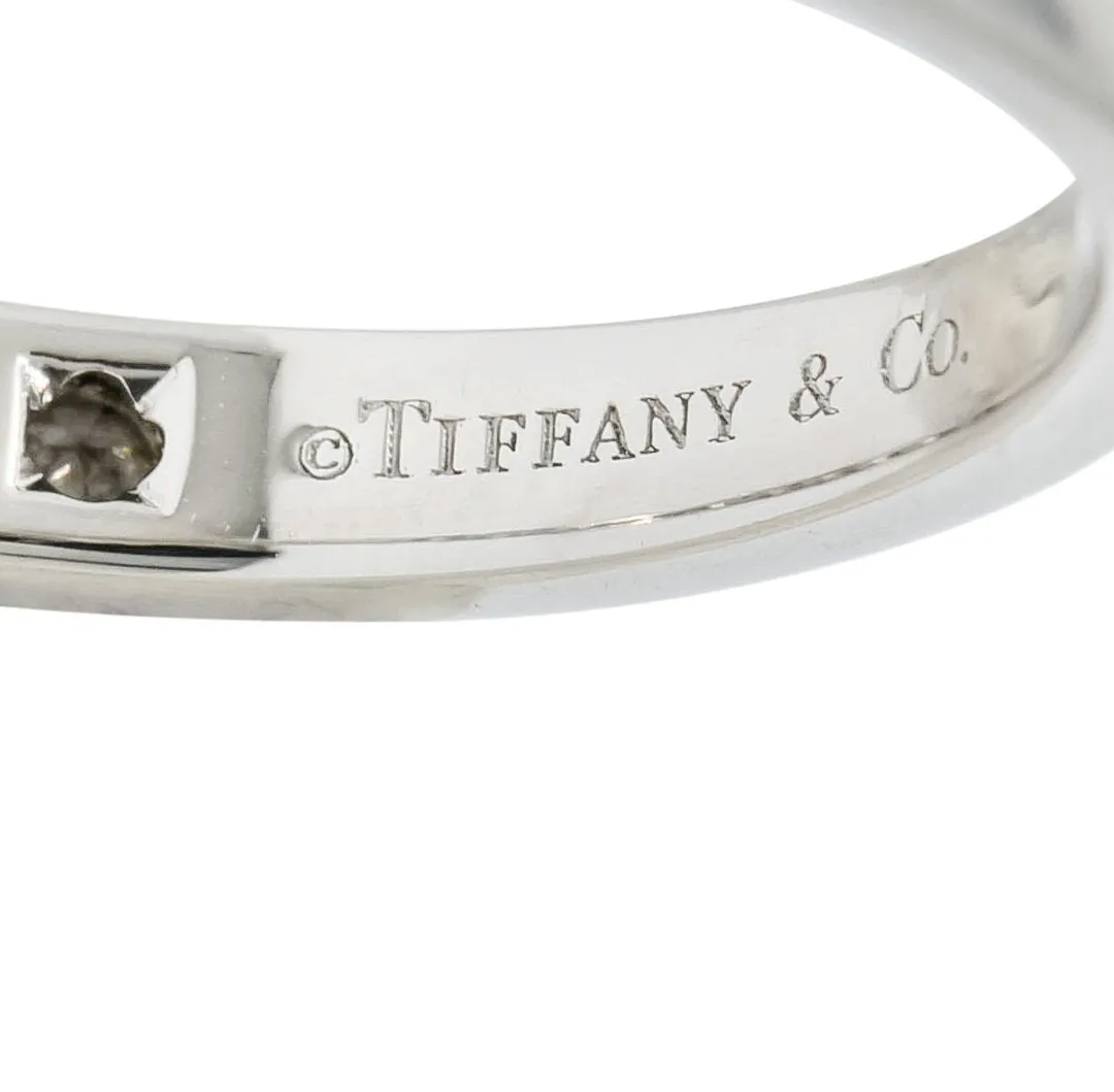 Tiffany & Co. 0.55 CTW Diamond Platinum Anniversary Channel Band Ring