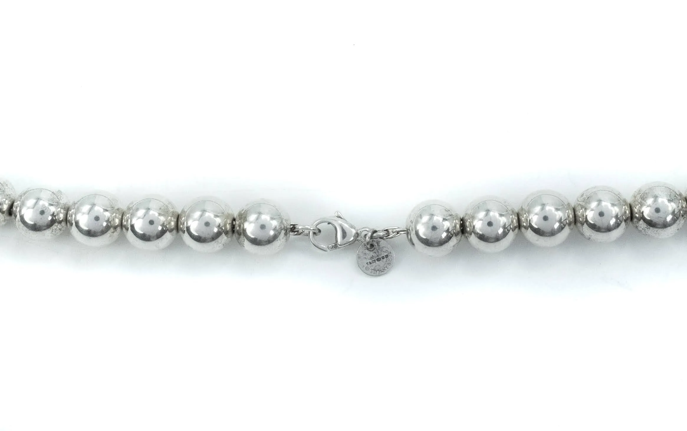 Tiffany & Co Hardwear Sterling Silver 10mm Ball Necklace
