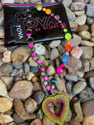 TOVA - All the Hearts Necklace