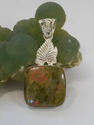 Unakite Pendant 1