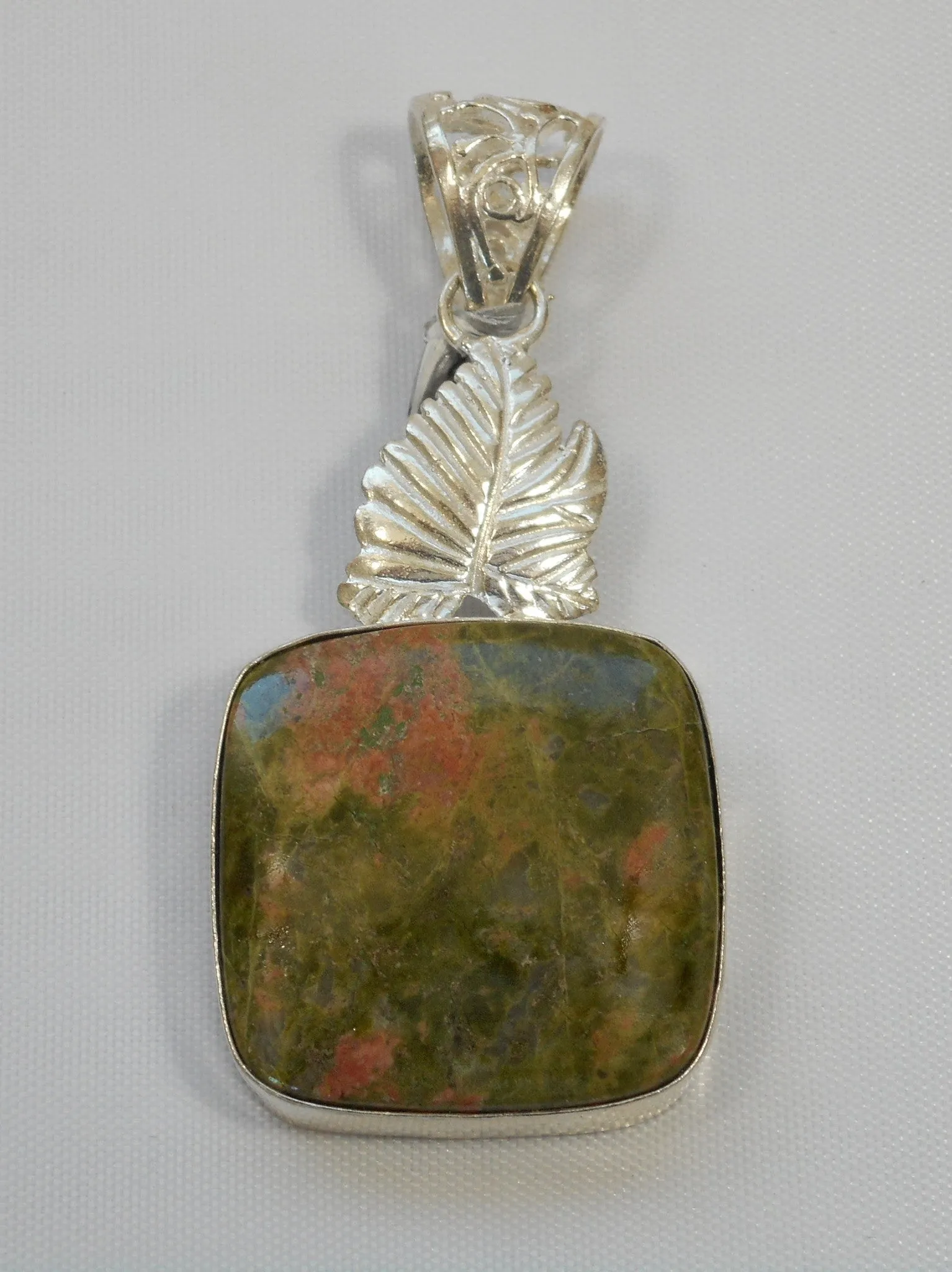 Unakite Pendant 1