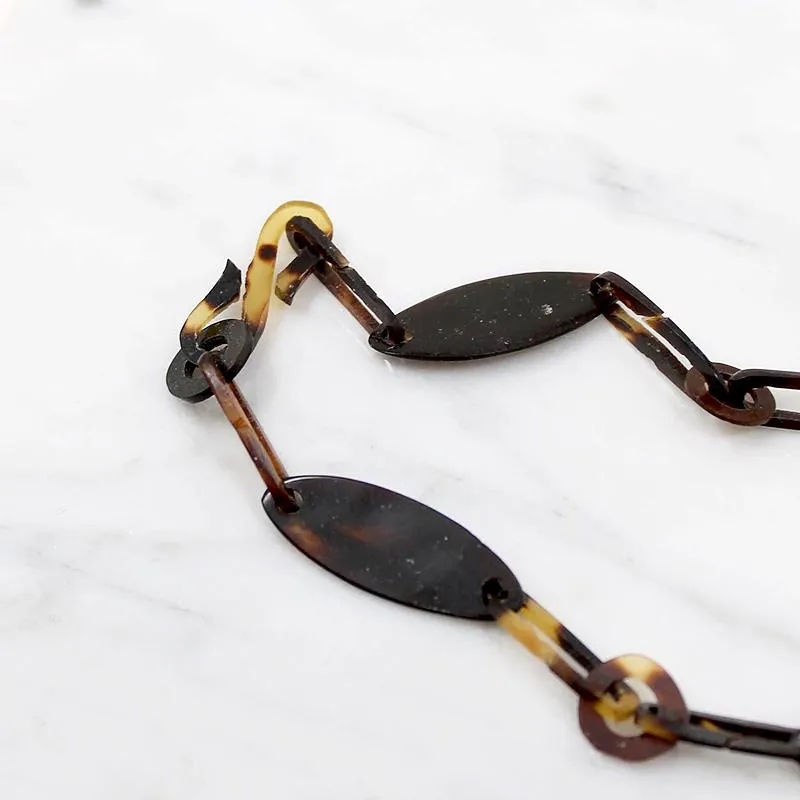Unusual Antique Carved Organic Necklace