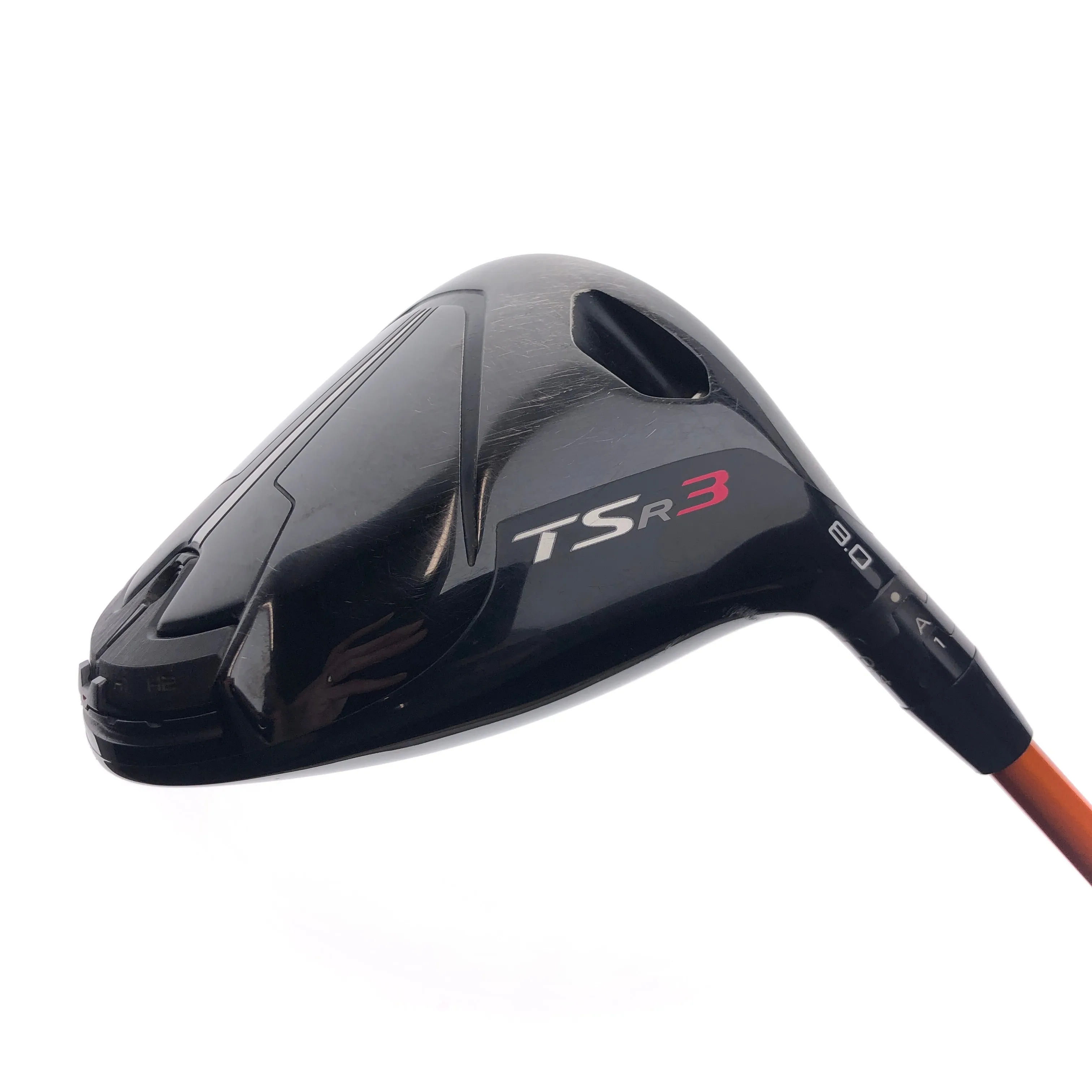 Used Titleist TSR 3 Driver / 8.0 Degrees / TOUR AD X-Stiff Flex