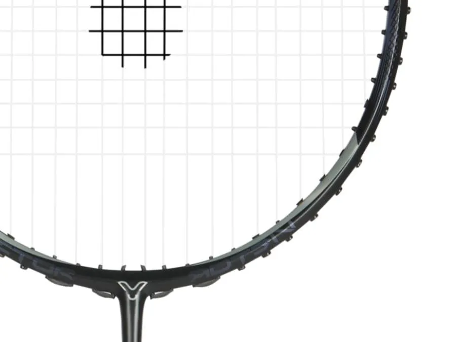 Victor Jetspeed T1 Pro C 4U Badminton Racket - Black / Grey