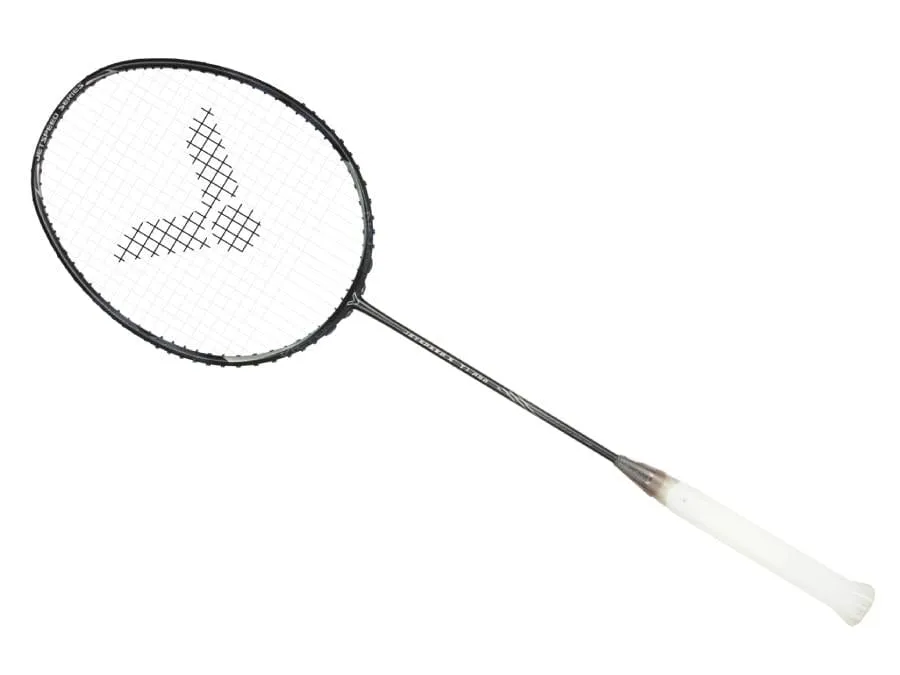 Victor Jetspeed T1 Pro C 4U Badminton Racket - Black / Grey