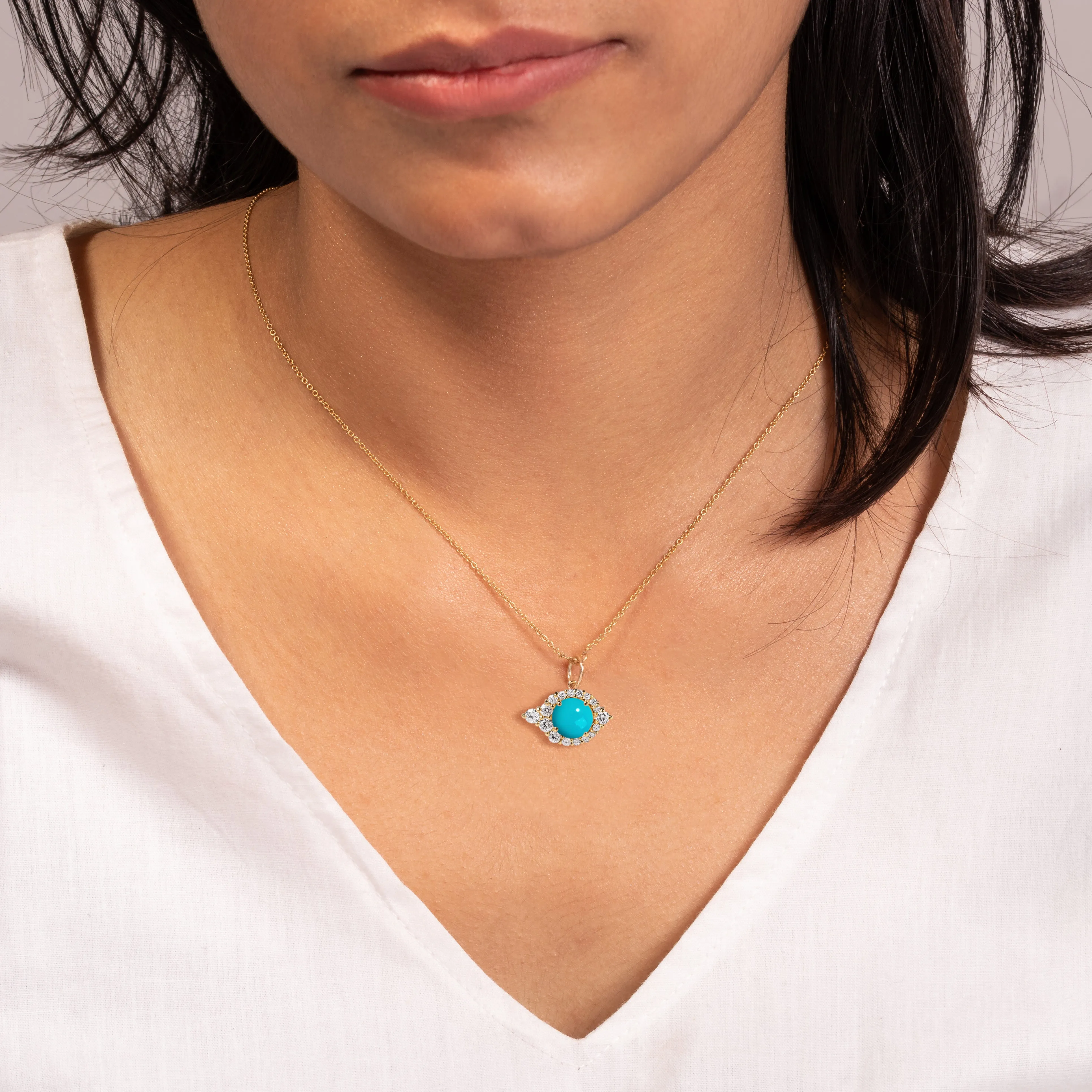 Wander Turquoise Pendant
