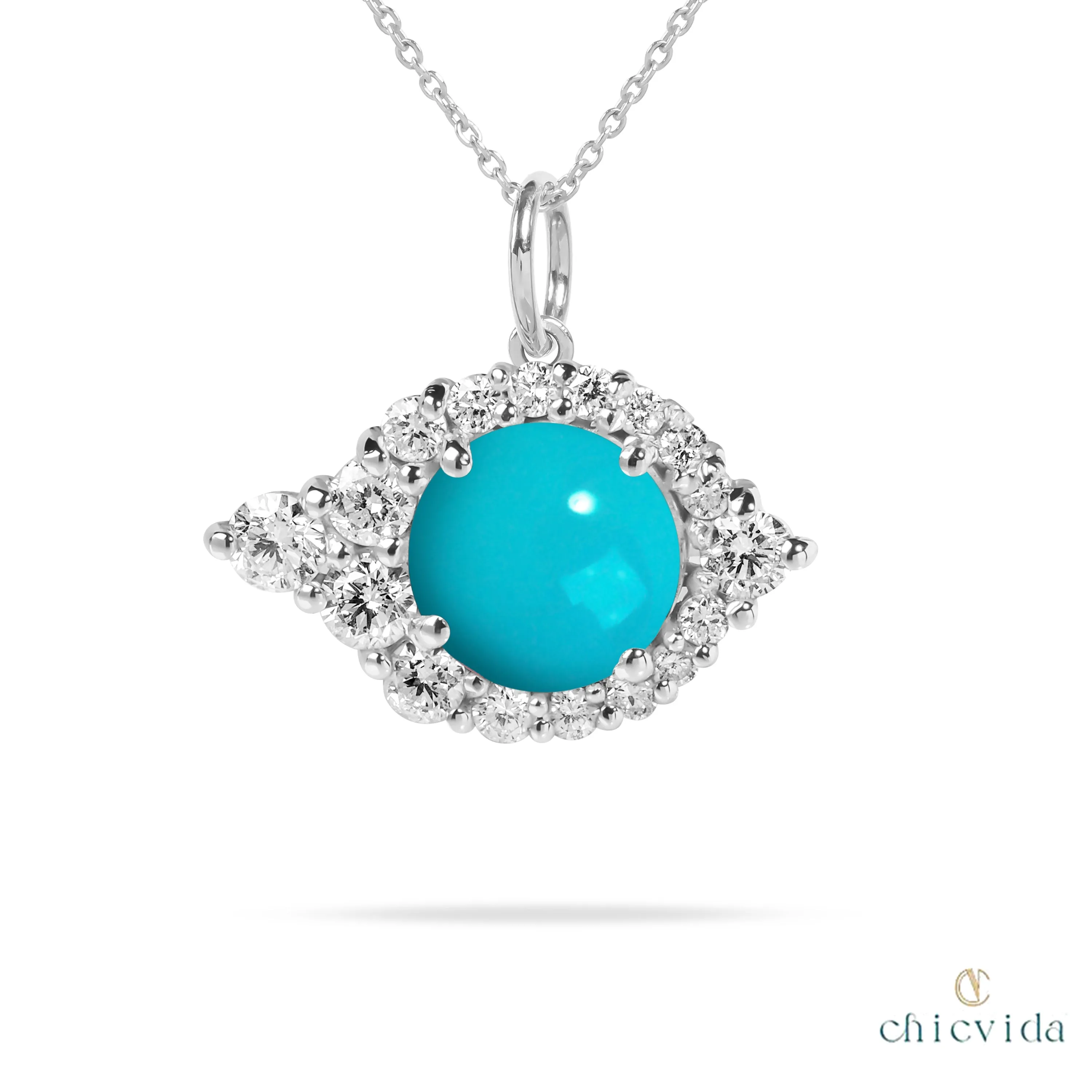 Wander Turquoise Pendant