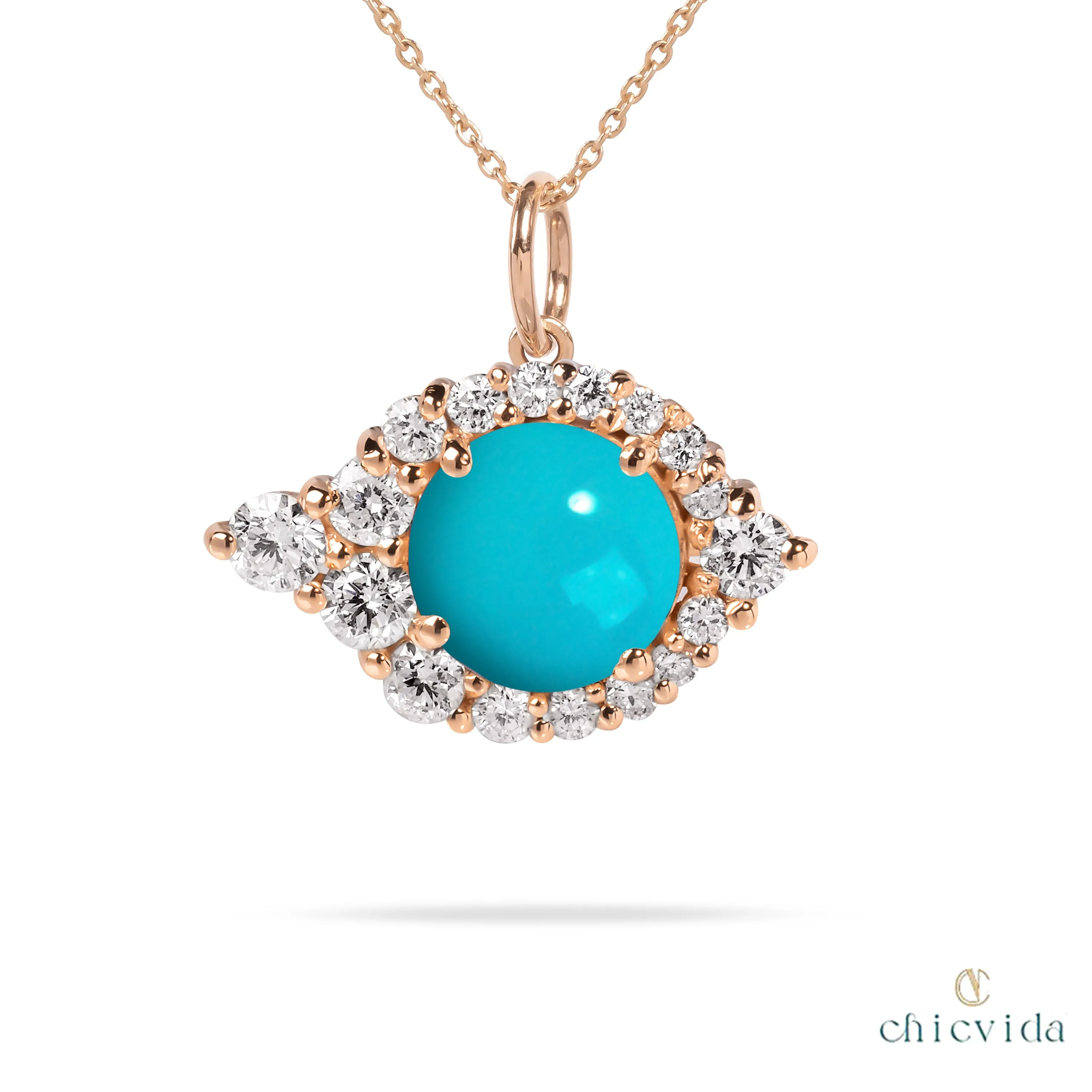 Wander Turquoise Pendant