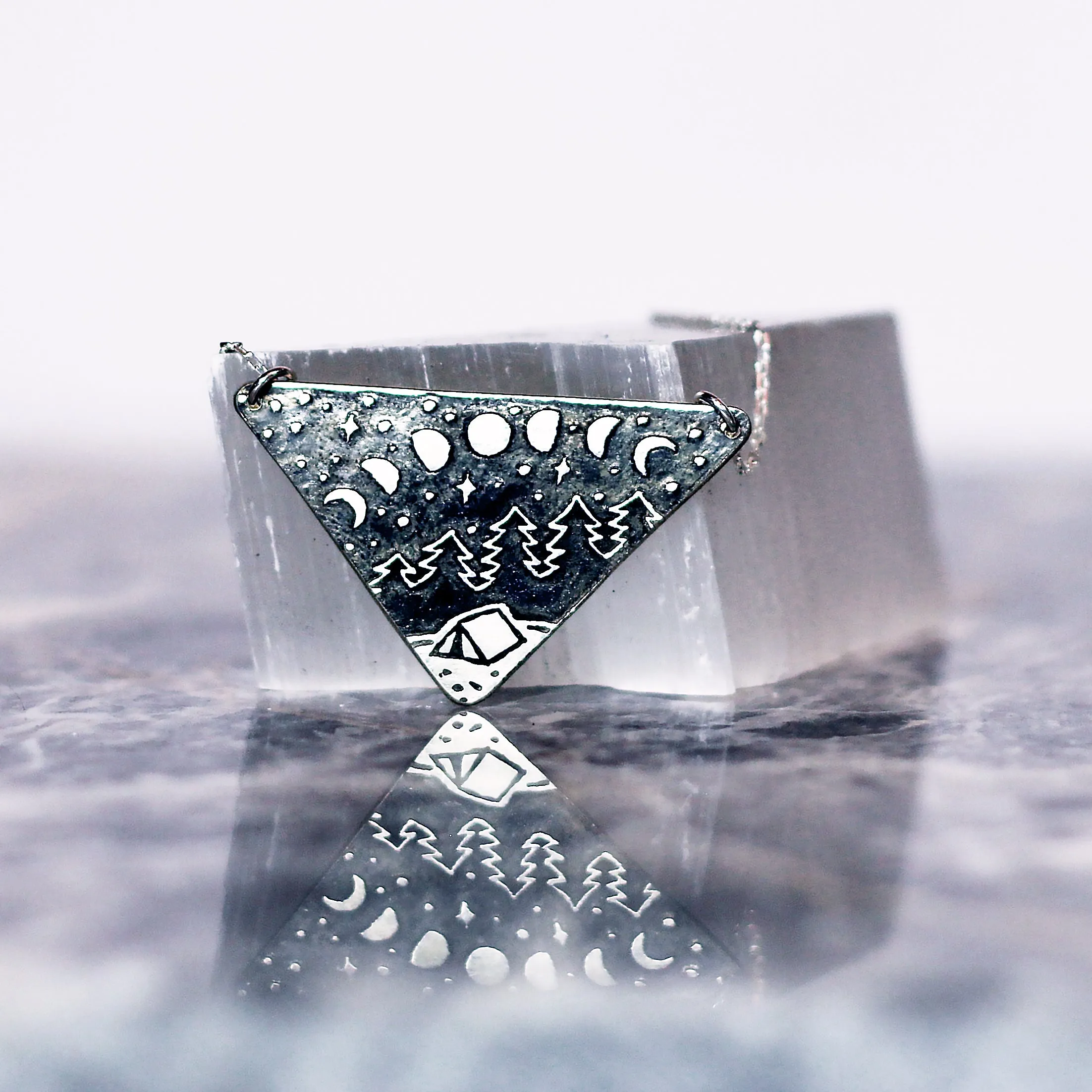 Wanderlust Triangle Necklace