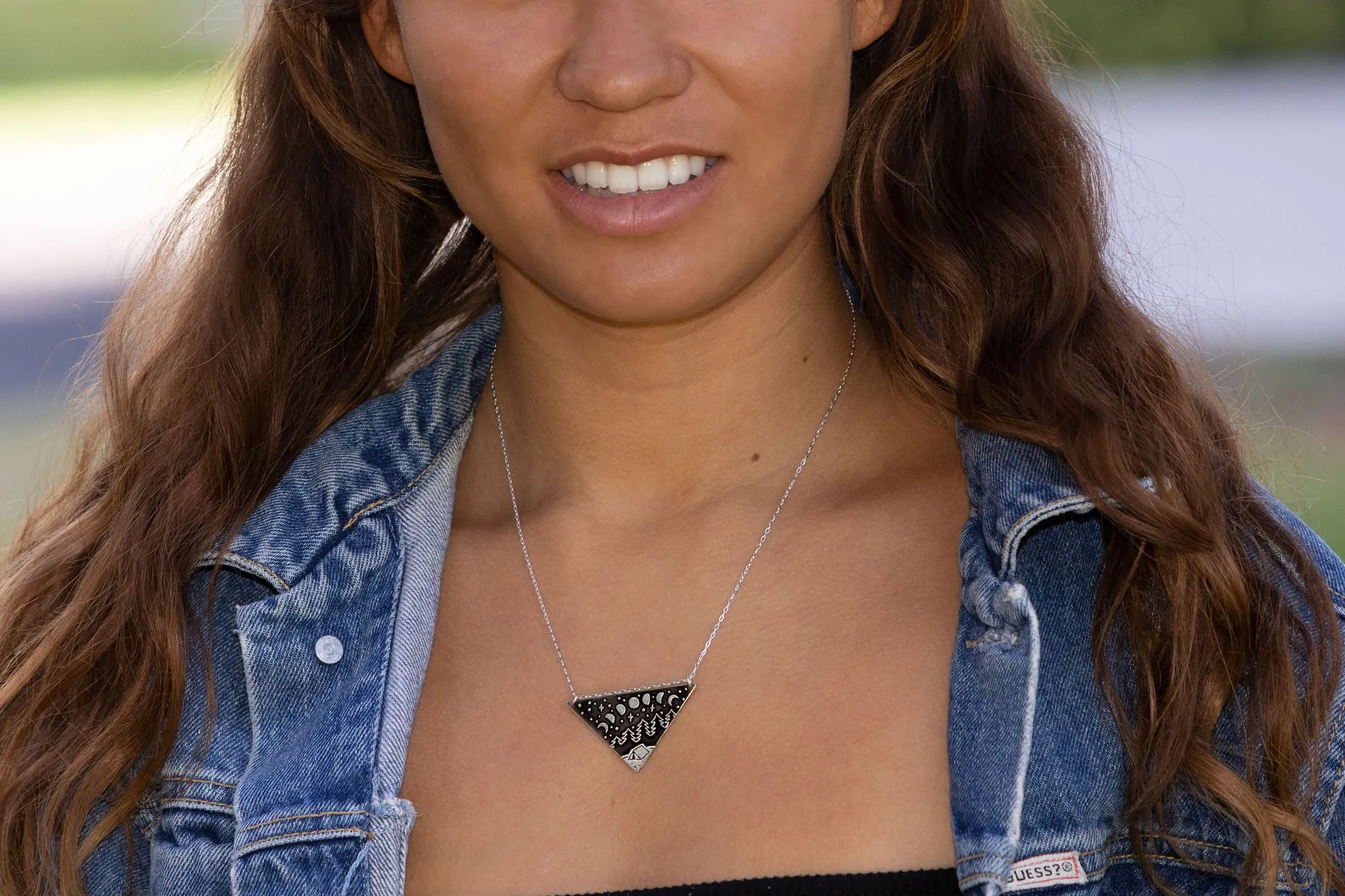 Wanderlust Triangle Necklace