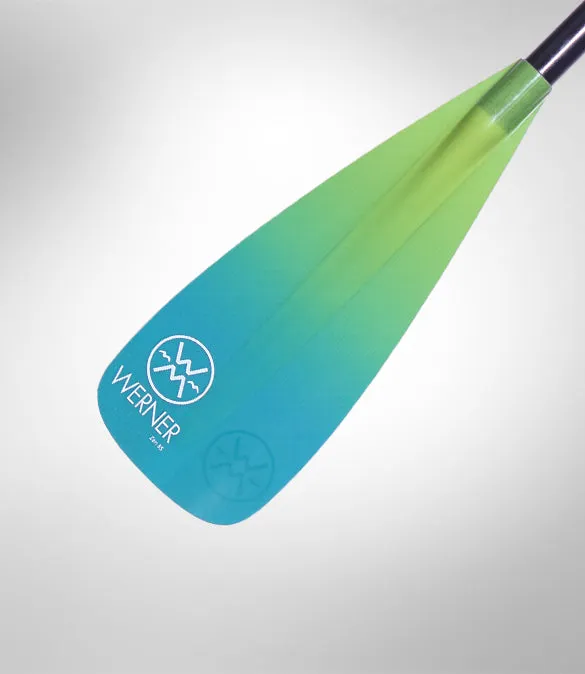 Werner Zen 85 Adjustable (Small Grip) Paddle - Colors Vary